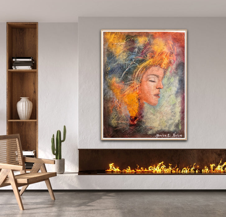 Kun i mine tanker (Giclee trykk begrenset opplag)