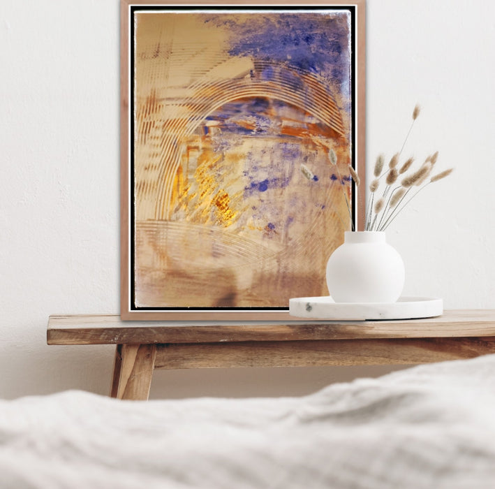 Golden Strike Wall Art - Gold Abstract Wall Art Decor Buy Online