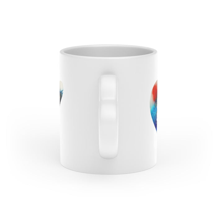 Heart-Shaped Mug
