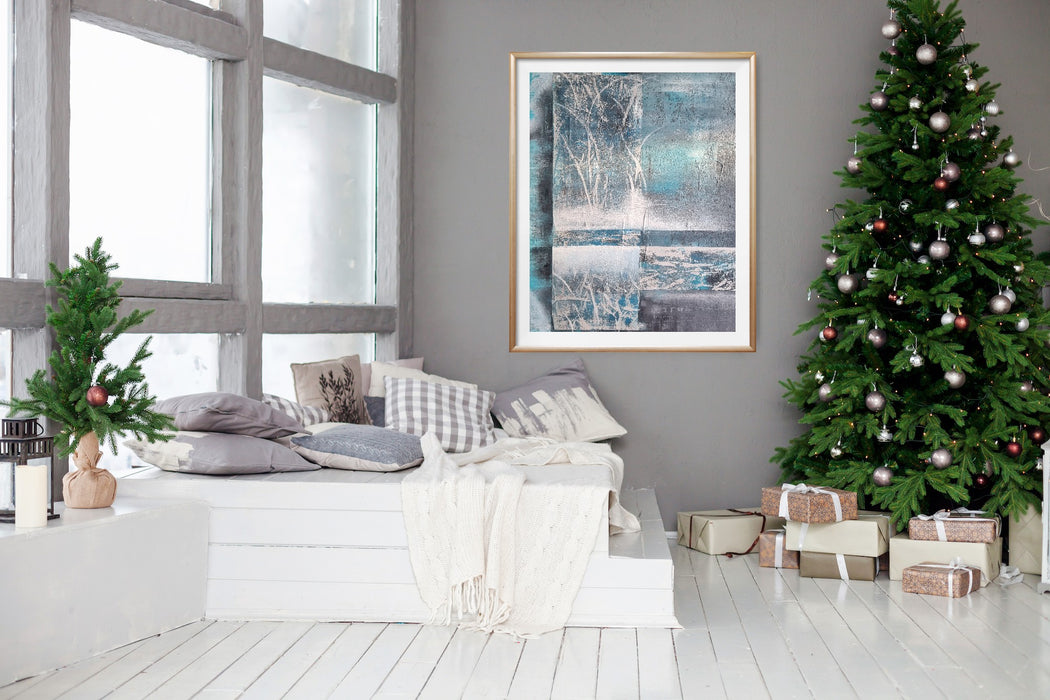 Blue Artwork - Blue Framed Art | Blue Artwork for Living Room Bed room