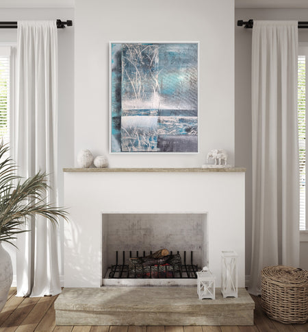Blue Artwork - Blue Framed Art | Blue Artwork for Living Room Bed room